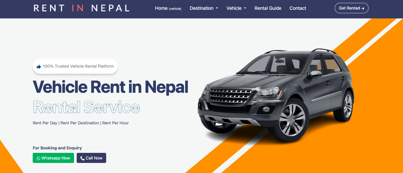 Car rental kathmandu